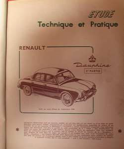 RTA136 RENAULT DAUPHINE (2ème partie)