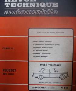 RTA255 PEUGEOT 404 DIESEL