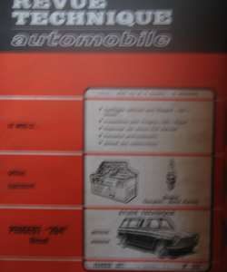 RTA298 Revue PEUGEOT 204 diesel