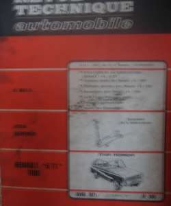 RTA300 Revue RENAULT 6 TL 1100