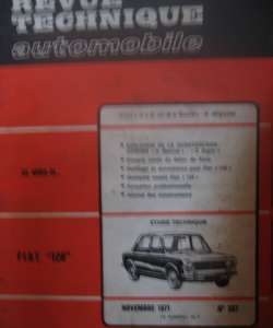 RTA307 FIAT 128 berline/ coach et break