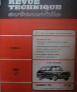 RTA319 Revue FIAT 127 2 portes et 3 portes