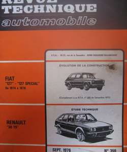 RTA359 Revue RENAULT 30 TS manuel et automatique