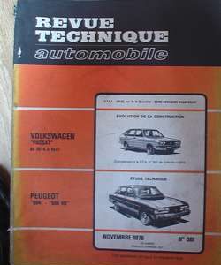 RTA361 Revue technique PEUGEOT 604 et 504 V6