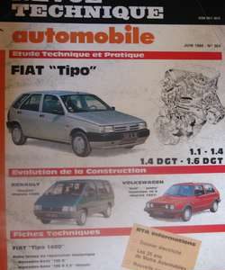 RTA504 FIAT Tipo 1.1-1.4-1.4DGT-1.6DGT
