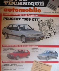RTA505 PEUGEOT 309 GTI