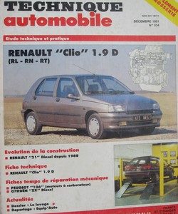 RTA534 RENAULT CLIO 1.9 D