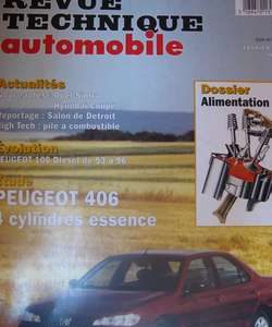 RTA592 PEUGEOT 406 4 cylindres essence