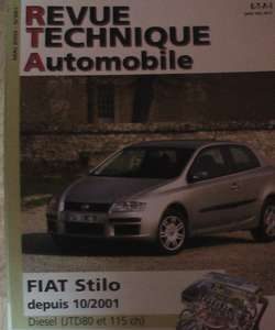 RTA661 FIAT STILO depuis 10/2001