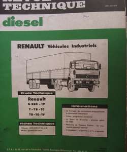 RTD120 RENAULT G260-19 T -TB - TC - TD - TE - TF