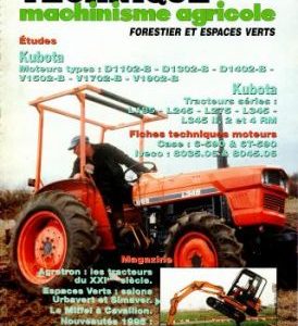 RTMA103 Revue technique Tracteurs KUBOTA L175F/T, 185F/T/DT, 245F/T/DT, 275F/T/DT, 345DT et 345II S/DT