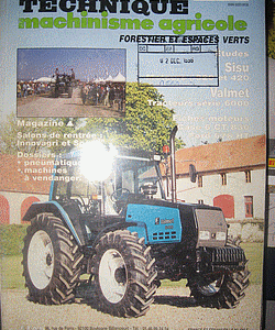 RTMA108 Revue Technique Machinisme Agricole Tracteur VALMET 6000/6100/6300/6400/6600