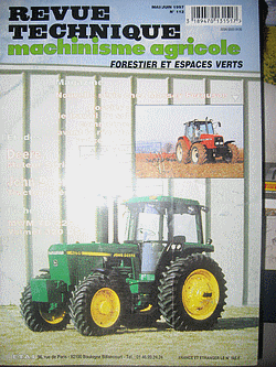 RTMA112 Revue technique tracteur JOHN DEERE 4055, 4255, 4455, 4755 et 4955