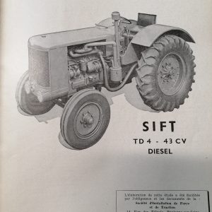 RTA077 TRACTEUR SIFT