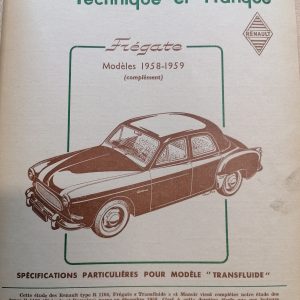 RTA153 RENAULT FREGATE