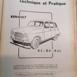 RTA190 RENAULT R3-R4
